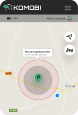 Localización GPS | KOMOBI Tracker
